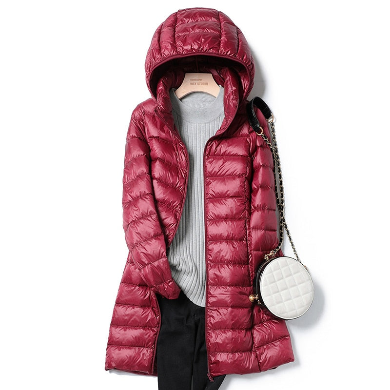 Ultralight winter leisure jacket