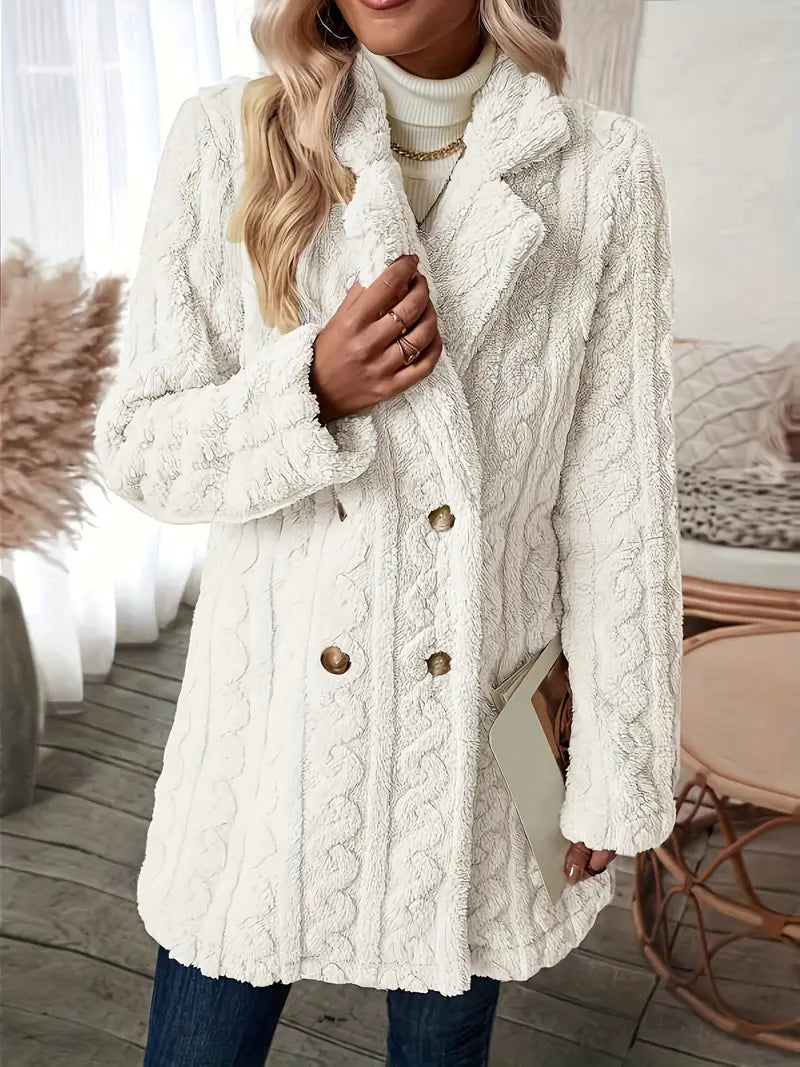 Elegant, warm and thick jacket