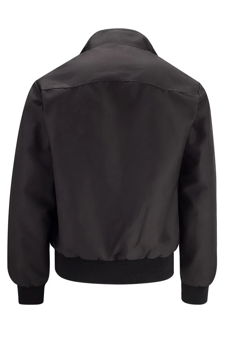 Elegant bomber jacket with high collar