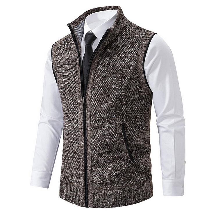 Men's fleece work waistcoat