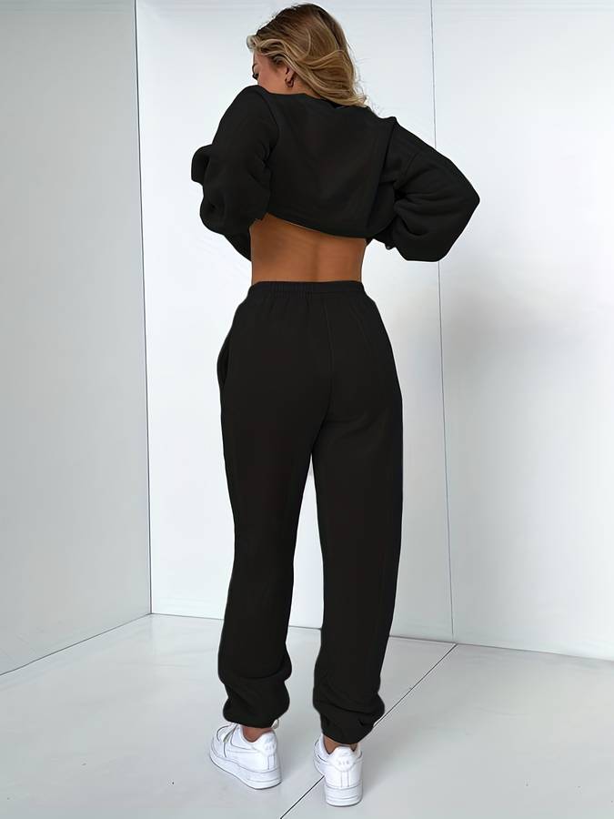 Oversized two-piece jogging set