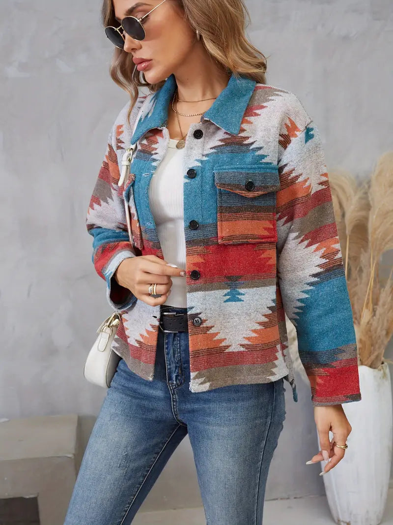 Vintage-style cotton jacket