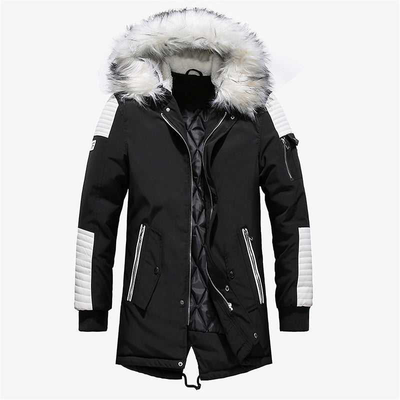 Men's Long Length Coat - Stylish Outwear - Warm and Comfortable - Perfect for Cold Weather