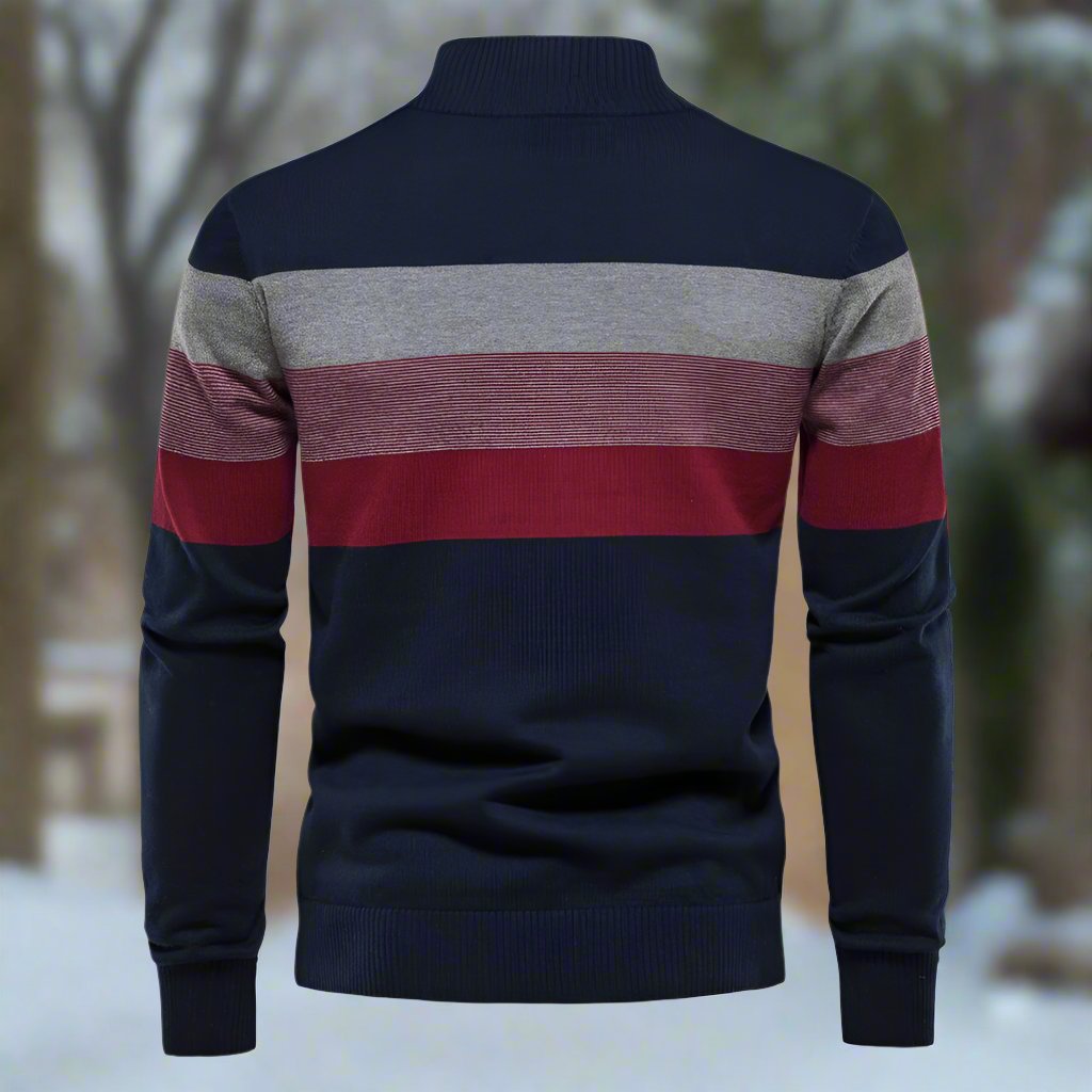 Men - Winter Jumper - Cozy Knit Design - Stylish Warm Sweater for Cold Weather