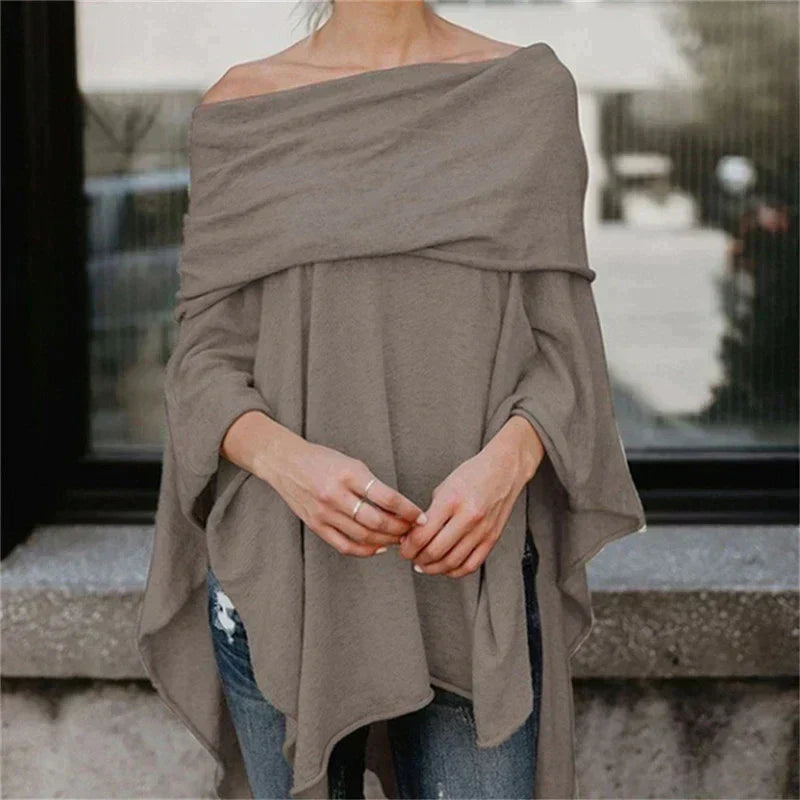 Stylish long-sleeved top