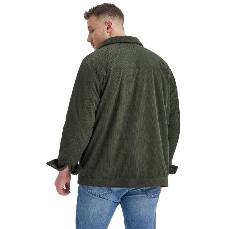 Men's winter fleece jacket