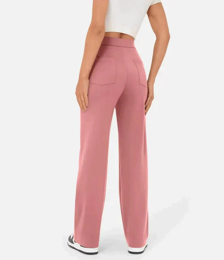 Elasticated leisure trousers