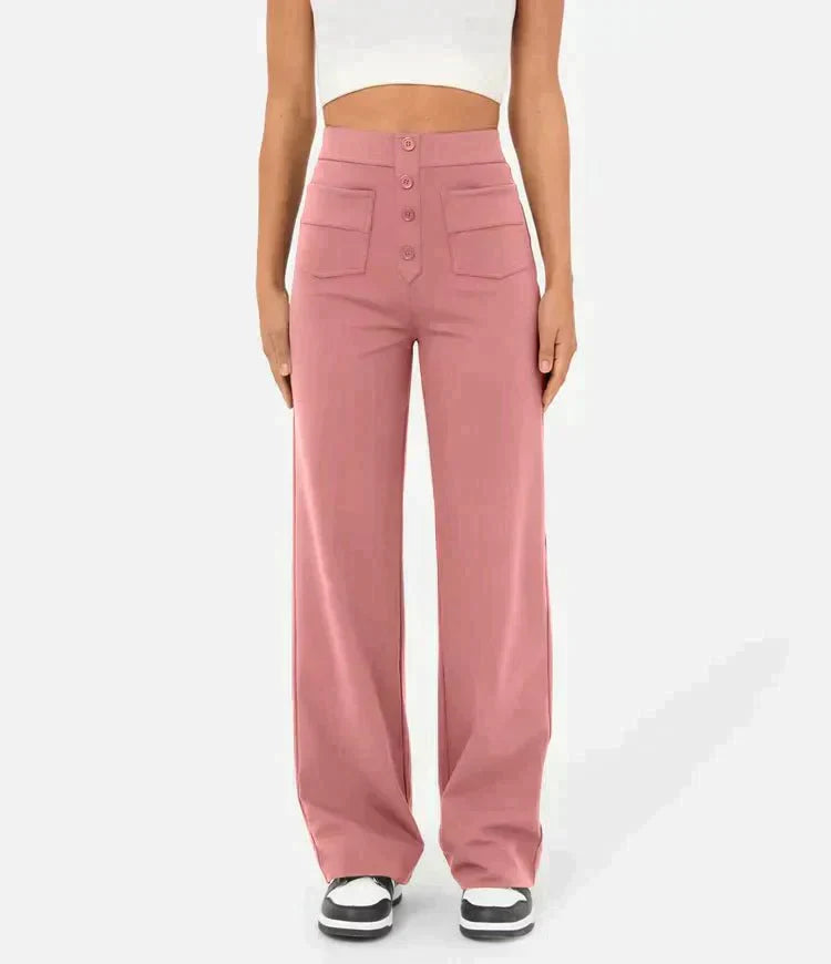 Elasticated leisure trousers