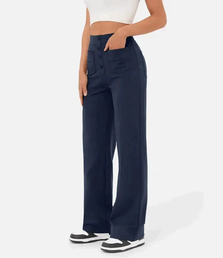 Elasticated leisure trousers