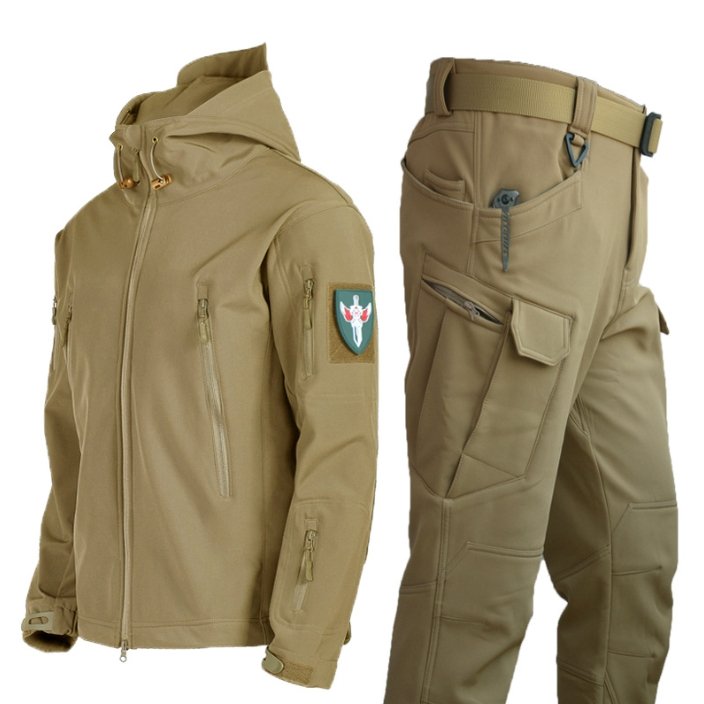 Military waterproof jacket and trousers