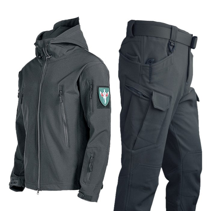 Military waterproof jacket and trousers