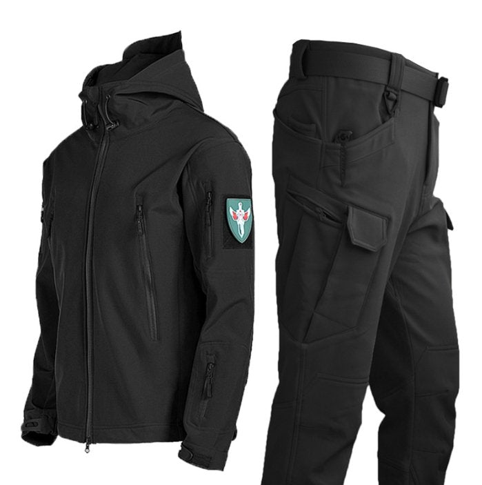 Military waterproof jacket and trousers