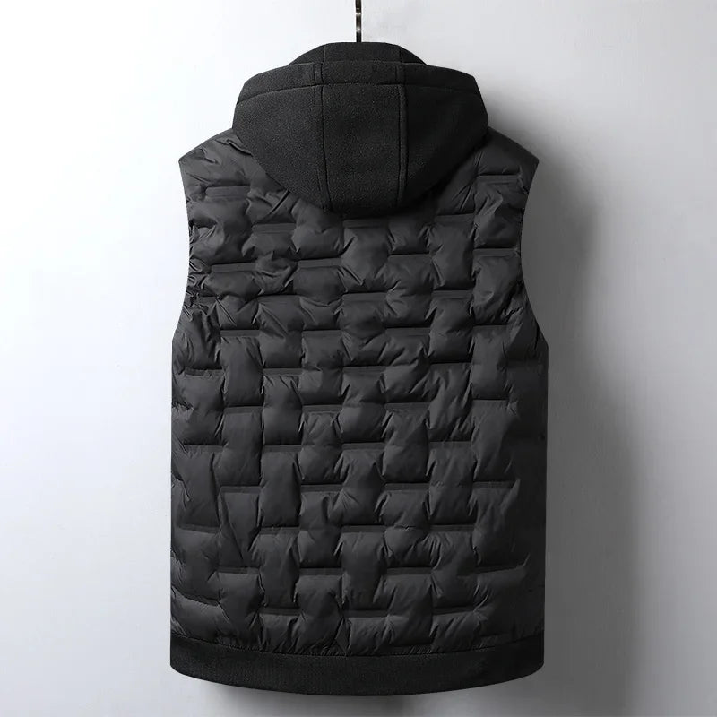 Men - Cosy Quilted Waistcoat - Soft Material - Stylish Layer for Comfort and Warmth