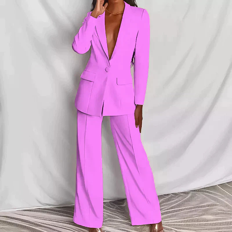 Elegant ladies' trouser suit