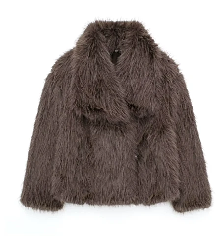 Women - Fur Jacket - Luxurious Faux Fur - Cozy Winter Outerwear for Ultimate Warmth