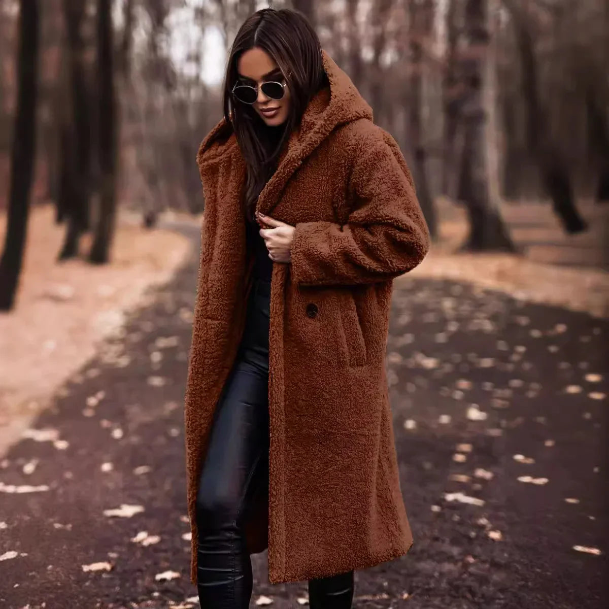 Women's Warm Autumn Coat - Stylish and Cozy - Perfect for Fall Fashion