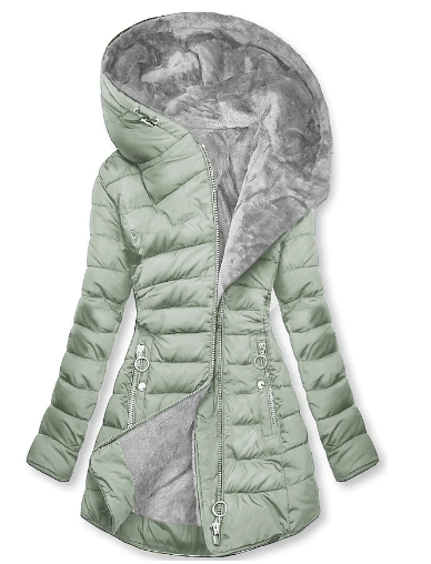 Women’s - Warm Cotton Coat - Cozy and Stylish - Perfect for Cold Weather