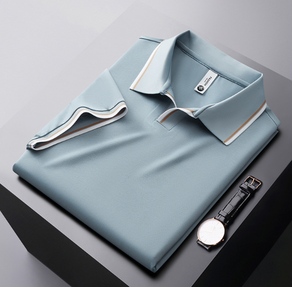 High-quality lapel polo shirt