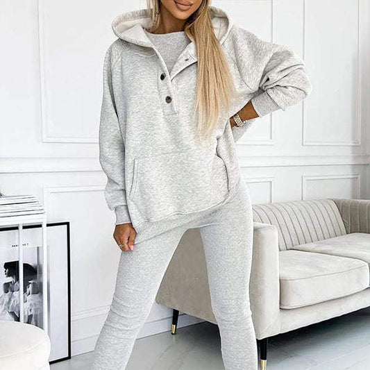 Women - All In One Tracksuit Set - Comfortable Fabric & Stylish Design - Perfect for Active Lifestyle