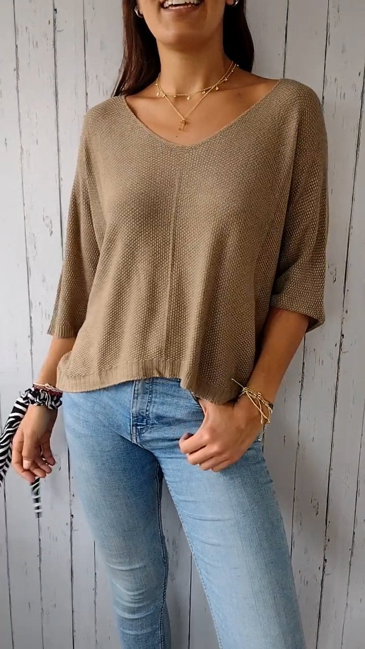 Cosy knitted jumper