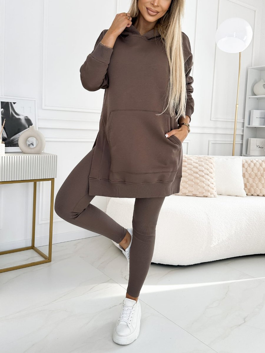 Hoodie and leggings for women (2-piece)