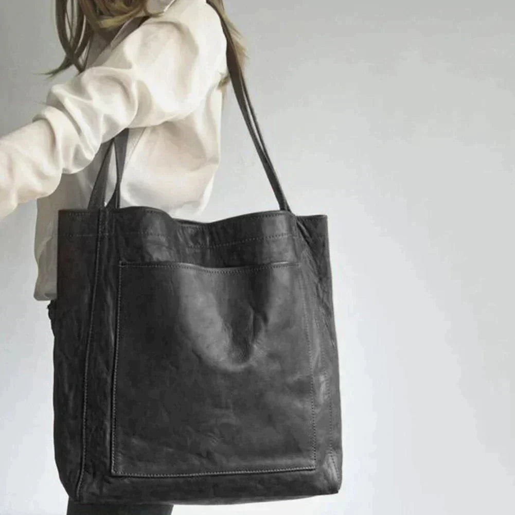 Women's - Modern Leather Bag - Versatile Design - Stylish and Functional Handbag for Everyday Use