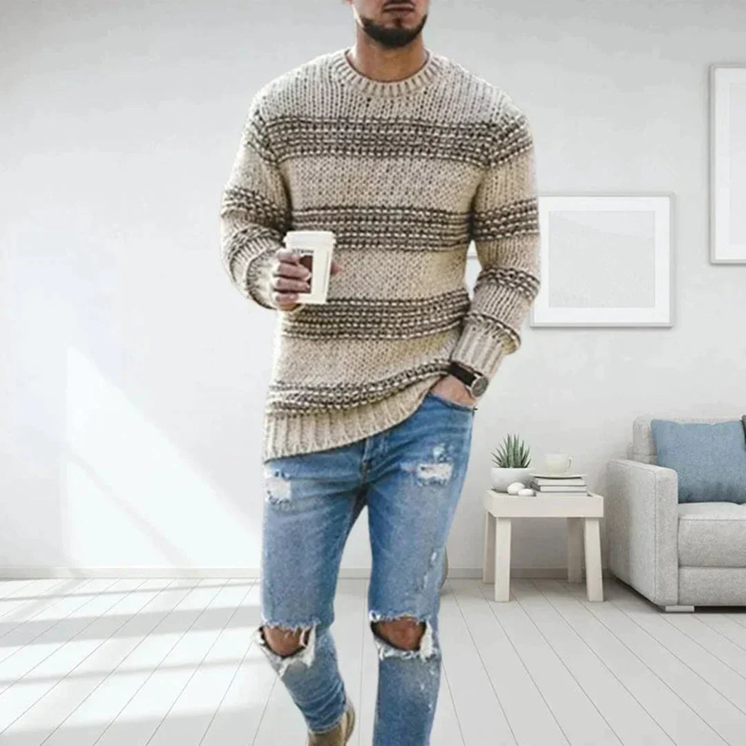 Knitted jumper for men