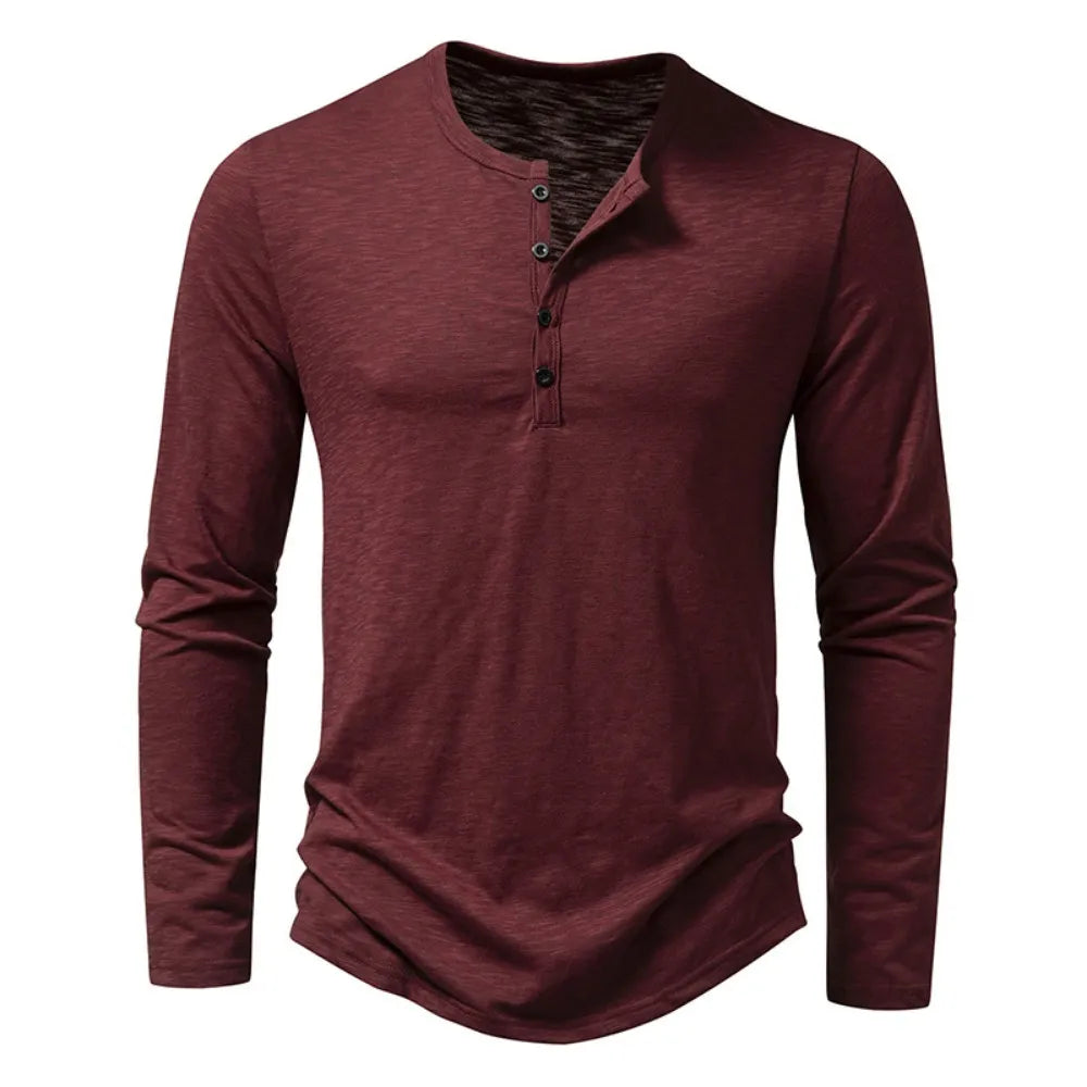 Henley shirt for men