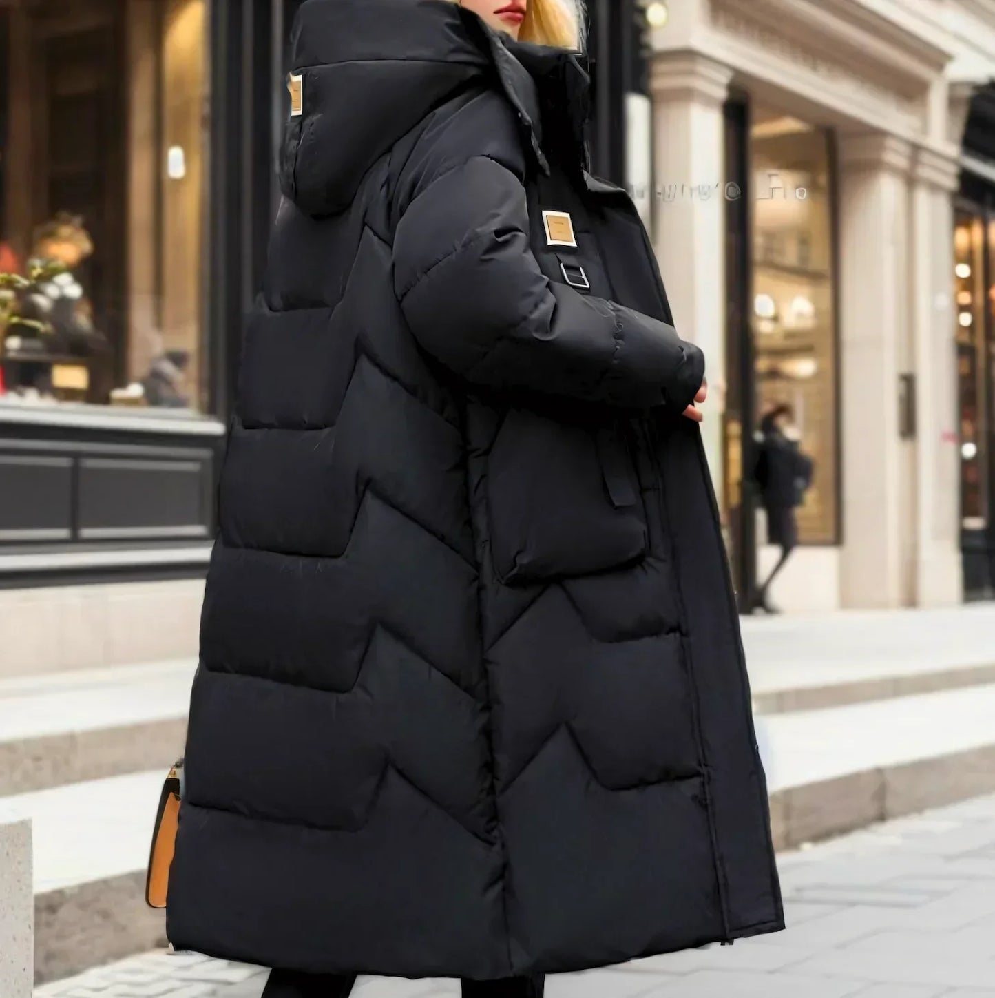 Women's Puffer Jacket - Lightweight Insulated Coat - Warm & Stylish Outerwear for Winter Comfort