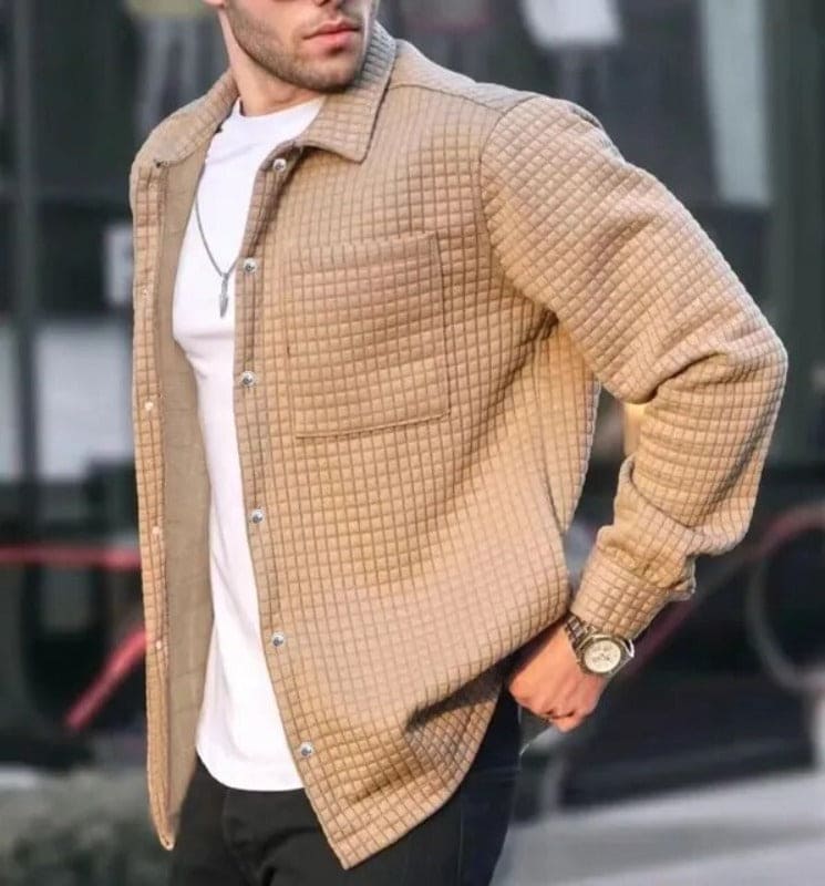 Casual men's cardigan