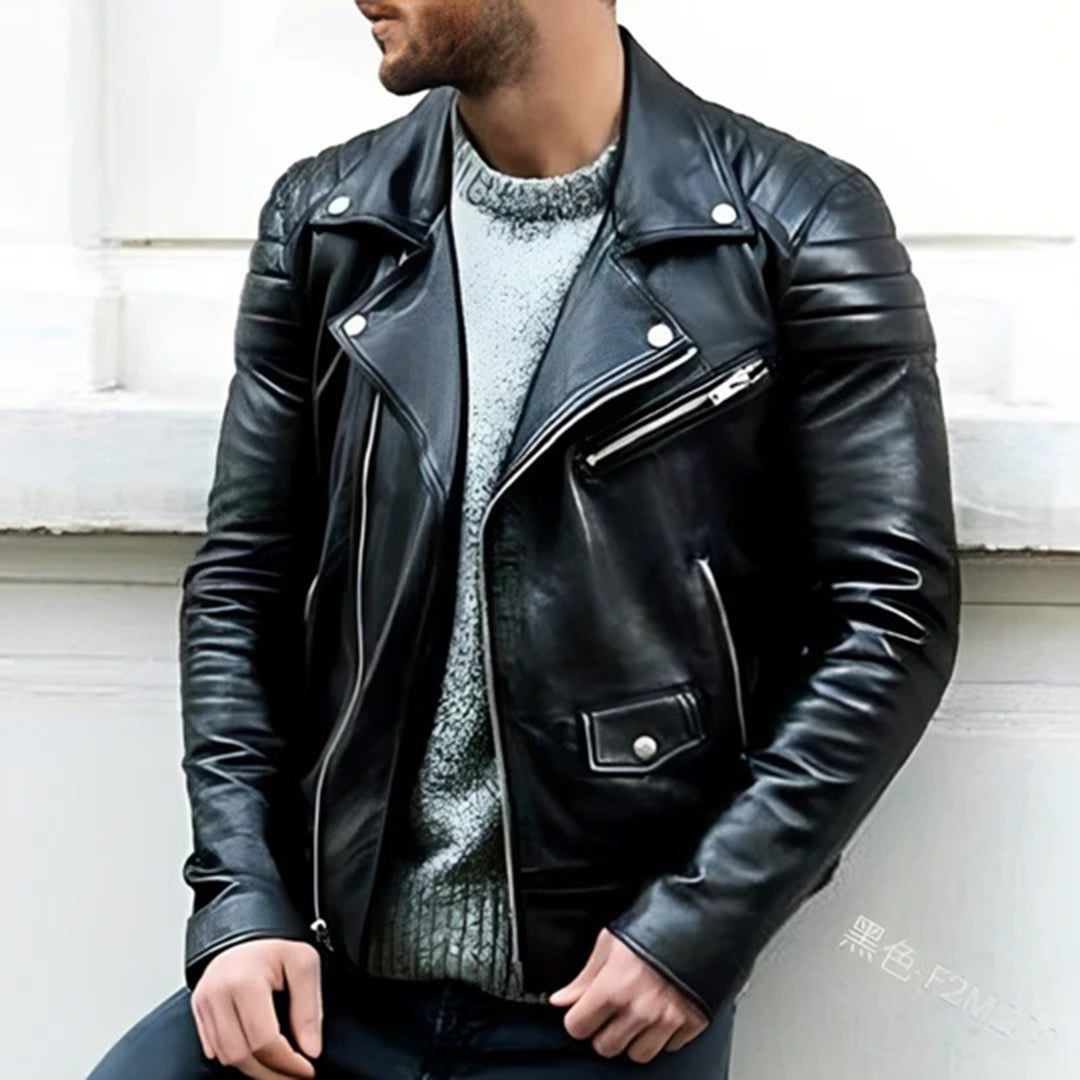 Leather Biker Jacket