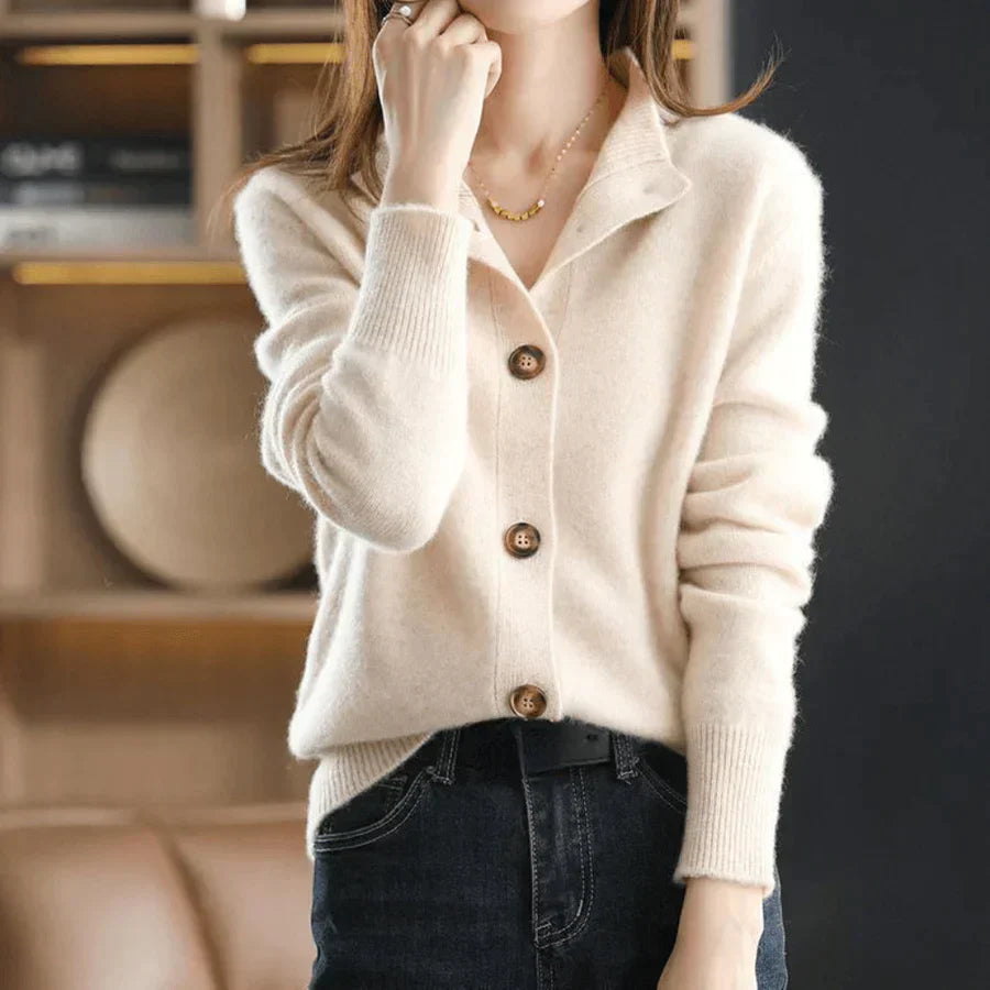 Women's Jumper - Cozy Knit Sweater - Stylish and Comfortable - Perfect for Layering