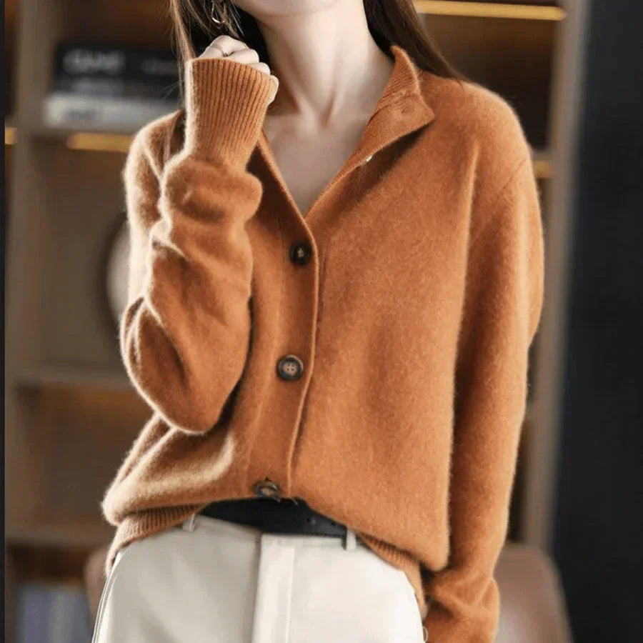 Women's Jumper - Cozy Knit Sweater - Stylish and Comfortable - Perfect for Layering