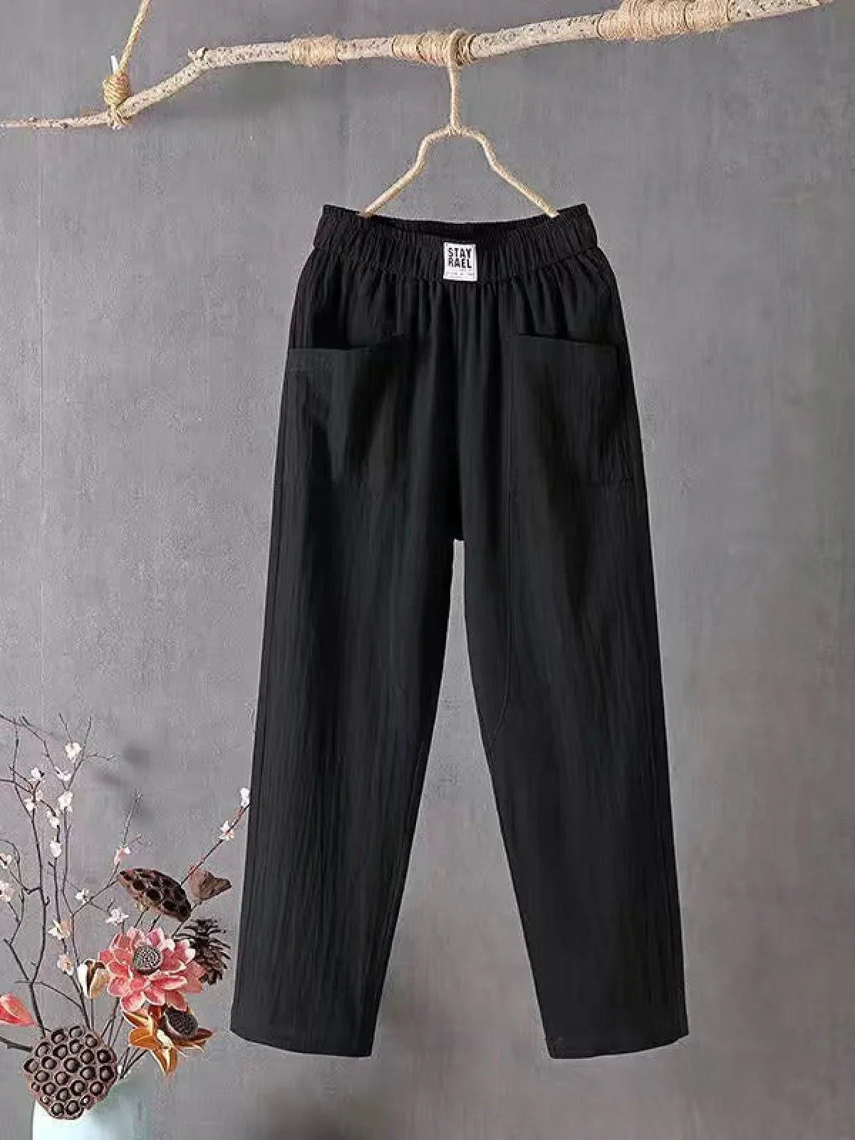 Ladies linen trousers