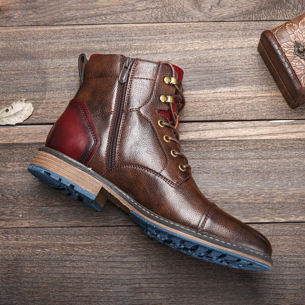 Men - Handmade Leather Boots - Premium Quality - Stylish & Durable Footwear