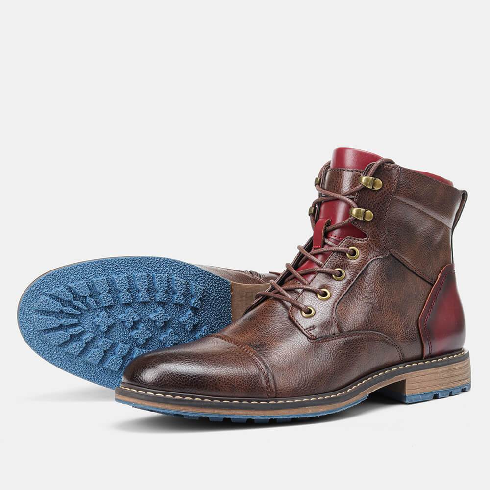 Men - Leather Boots - Handmade - Stylish & Durable Everyday Footwear