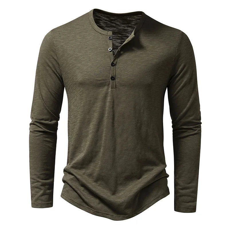 Henley shirt for men