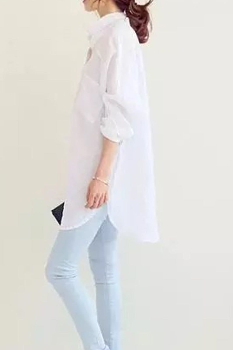 Oversized linen shirt