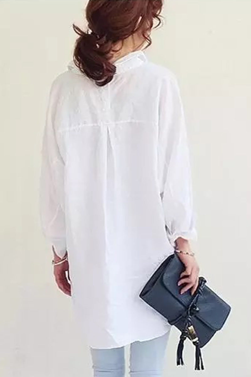 Oversized linen shirt