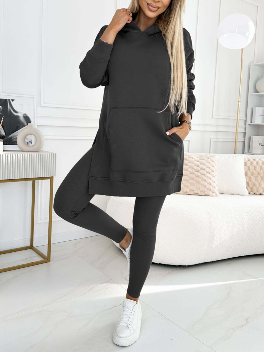 Hoodie and leggings for women (2-piece)