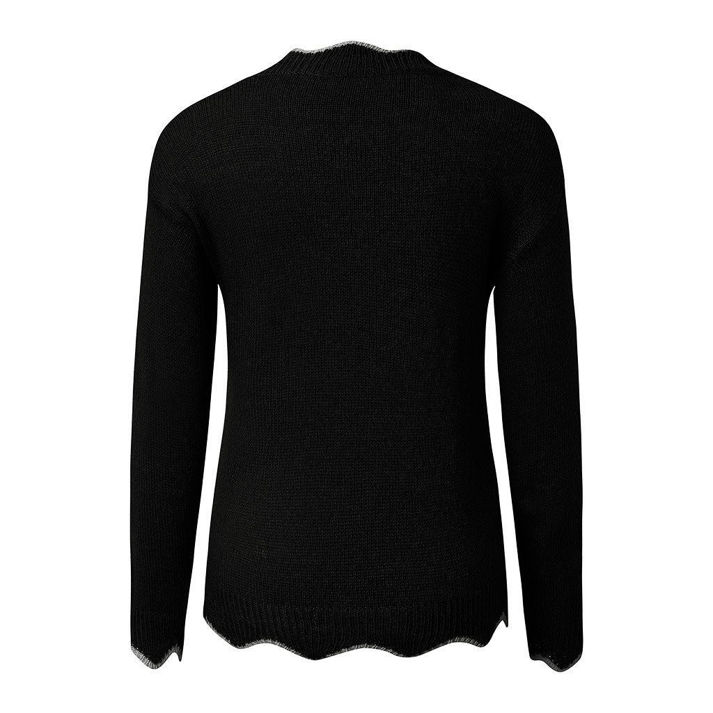 Women's Elegant Jumper - Soft Knit Fabric - Stylish & Comfortable Sweater for All Occasions