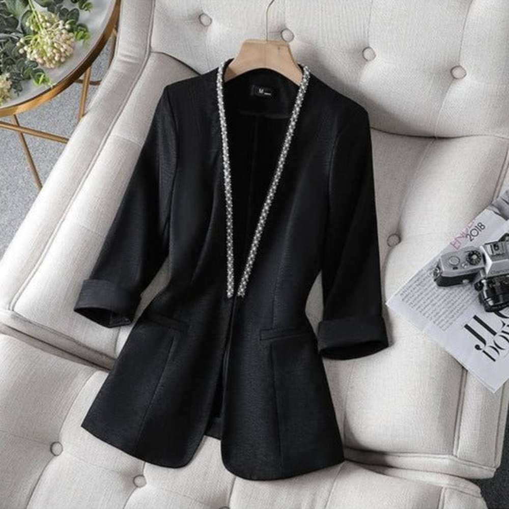 Casual blazer with half sleeves