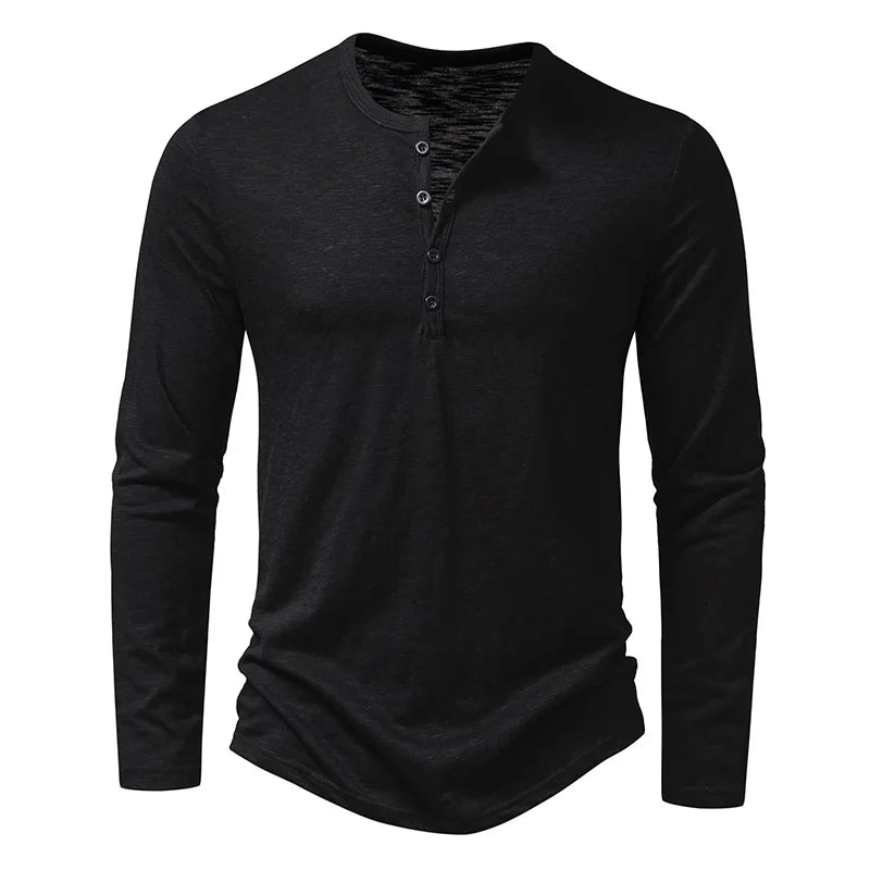 Henley shirt for men