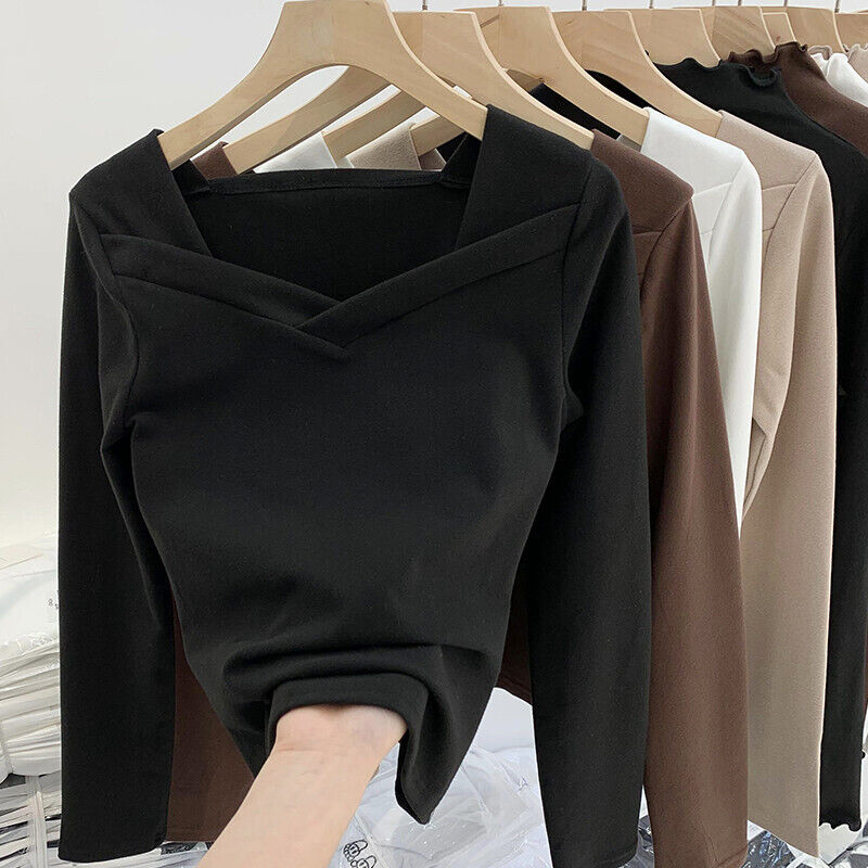 Top with square collar