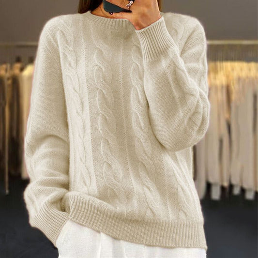 Warm knitted jumper