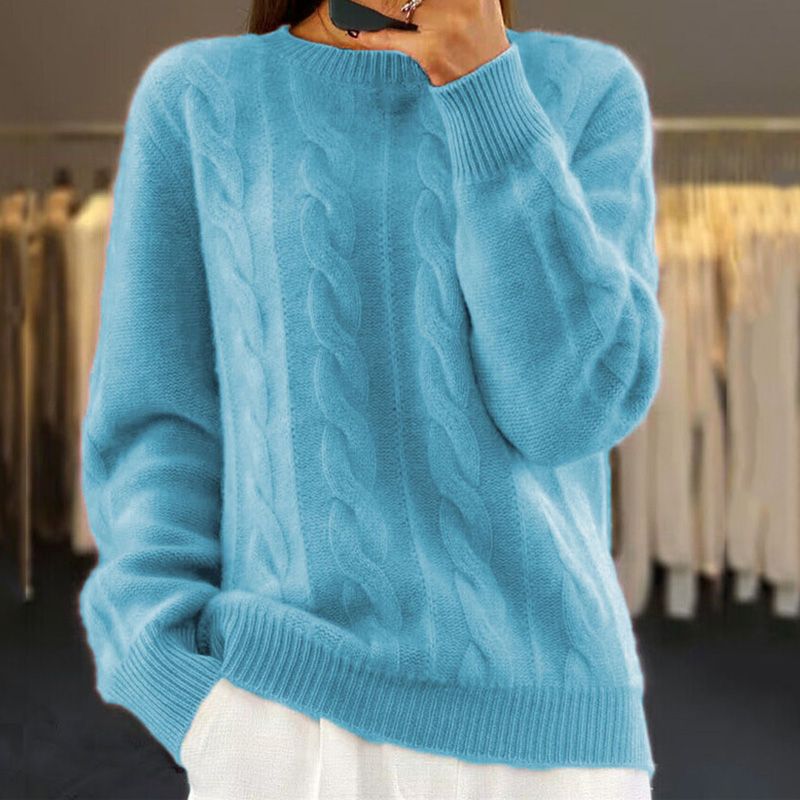 Warm knitted jumper