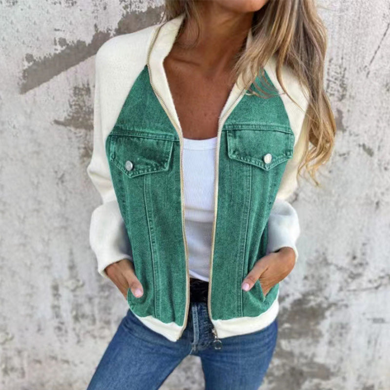 Zip-up Jeans jacket