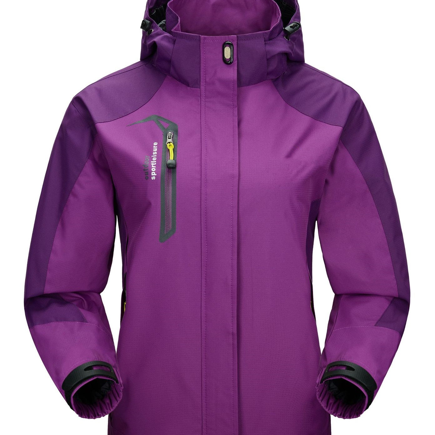 Women - Waterproof Hiking Jacket - Lightweight & Durable - Ideal for Outdoor Adventures