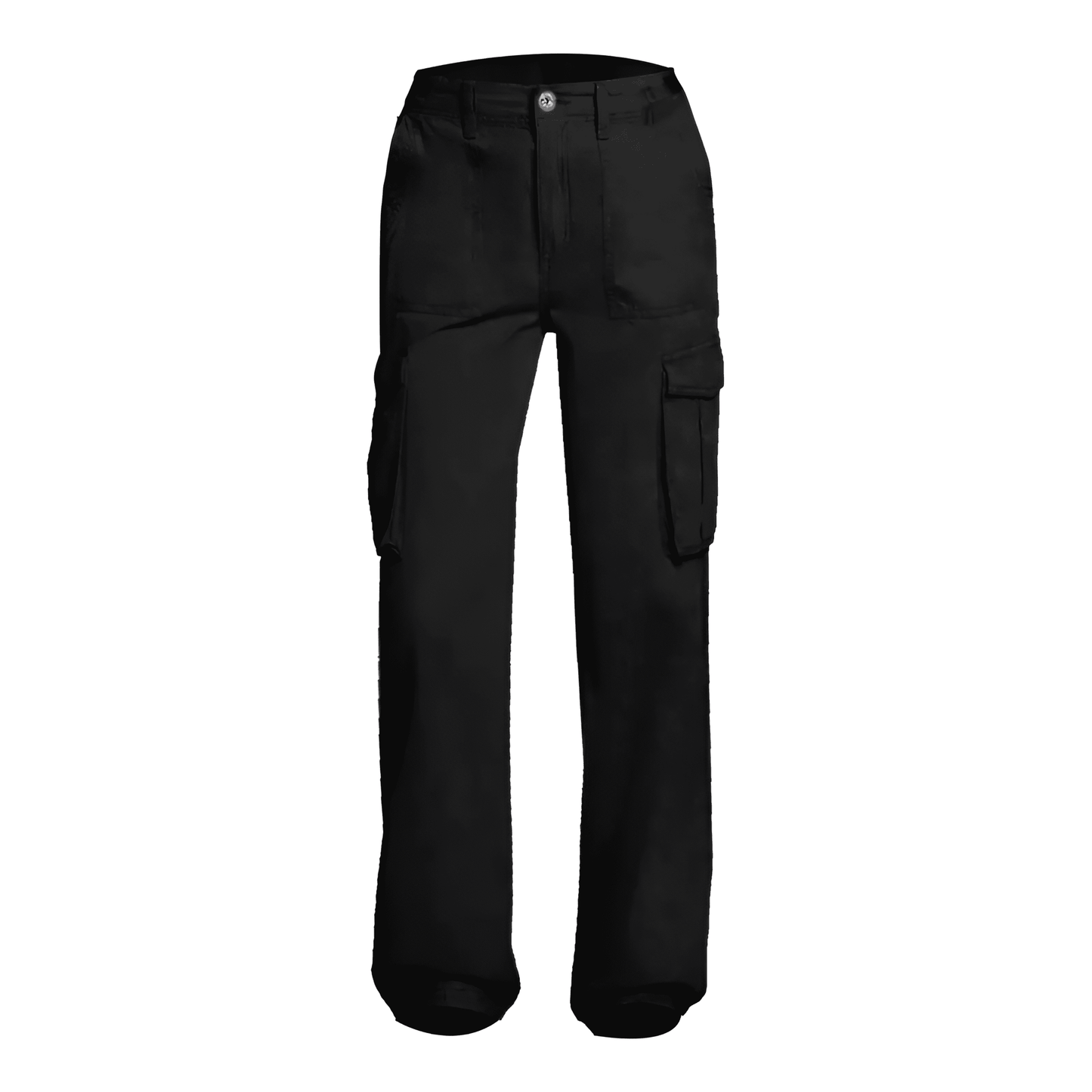 Straight cargo trousers