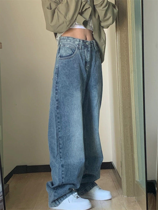 Baggy Straight Cut Jeans